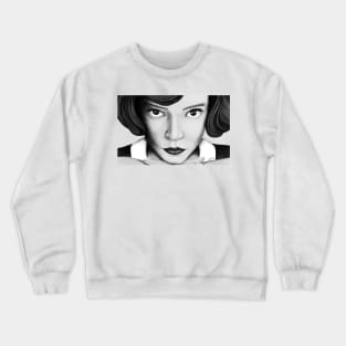 Black Queen's Gambit Crewneck Sweatshirt